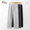 MINISO Men's Winter Warm Fleece-lined Casual Straight Leg Pants