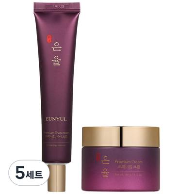 Eunyul Premium Hanbang Cream + Eye Cream, 5 Sets