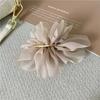 Big Spring Hair Claw Clips Women Metal Chiffon Flowers Ponytail Holder Hairpin Barrettes Girls Hair Accessories Hairgrip