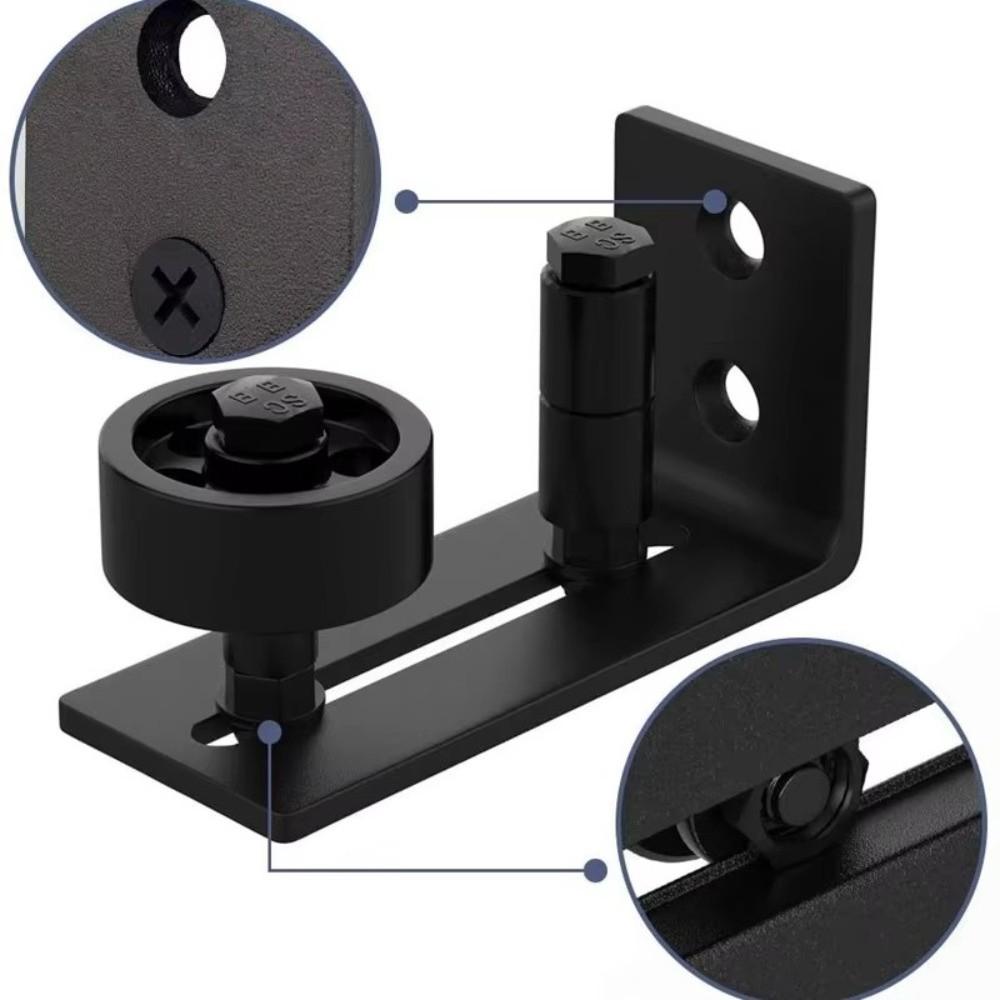Adjustable Floor Guide Roller Carbon Steel Sliding Door Hardware Door Floor Guide For Barn Door