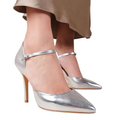 Womens/Ladies Reflex Pointed Wide High Heels