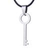 Fashion New Stainless Steel Charm Lock And Key Pendant Necklace Couple Lover Charm Necklace Jewelry Gifts