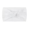 Unisex dětská čelenka s uzlem/Nylonový turban 13-24 měsíců Elastická omyvatelná ekologická pomůcka pro kojence a batolata