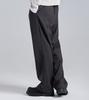 Beoteunseoul Double Button Tweed Textured Slacks (Charcoal)