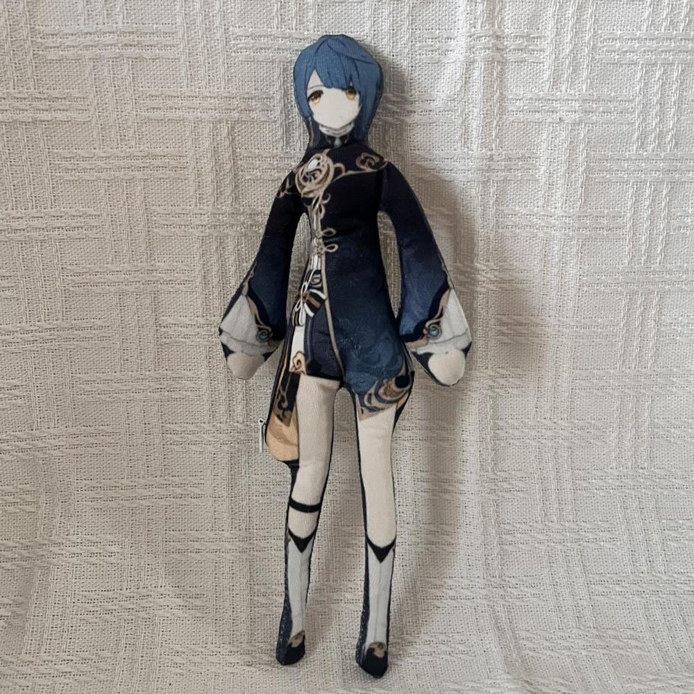 Genshin Impact Plush Genshin Impact Doll Toy Merch Diluc Neuvillette Xiao Lumine Hu Tao Stuffed Doll Plushie Blind Box Gift