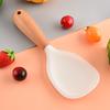 Silicone Non-stick Rice Paddle - Food-grade, Stand-up Rice Spoon, Safe for Cookers