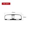 Fits for VW golf 6 2008-2012 gti R MK6 scirocco 2009-2016 Car accessories carbon fiber Intermediate air outlet car sticker 3D