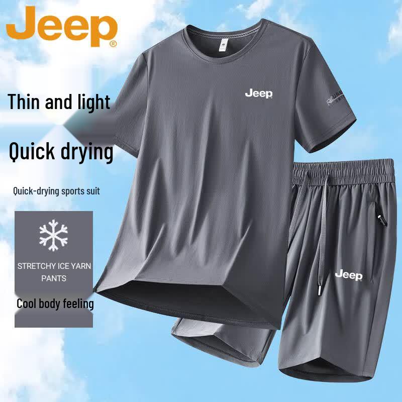 

JEEP Men s Cool-Touch Quick-Dry Short Set 7XL