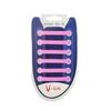 Lacets en Silicone Lumineux Nuit Brillant Sans Lacer Lacets Élastiques Baskets Enfants Adulte Lacets en Caoutchouc pour Chaussures 12 Pièces