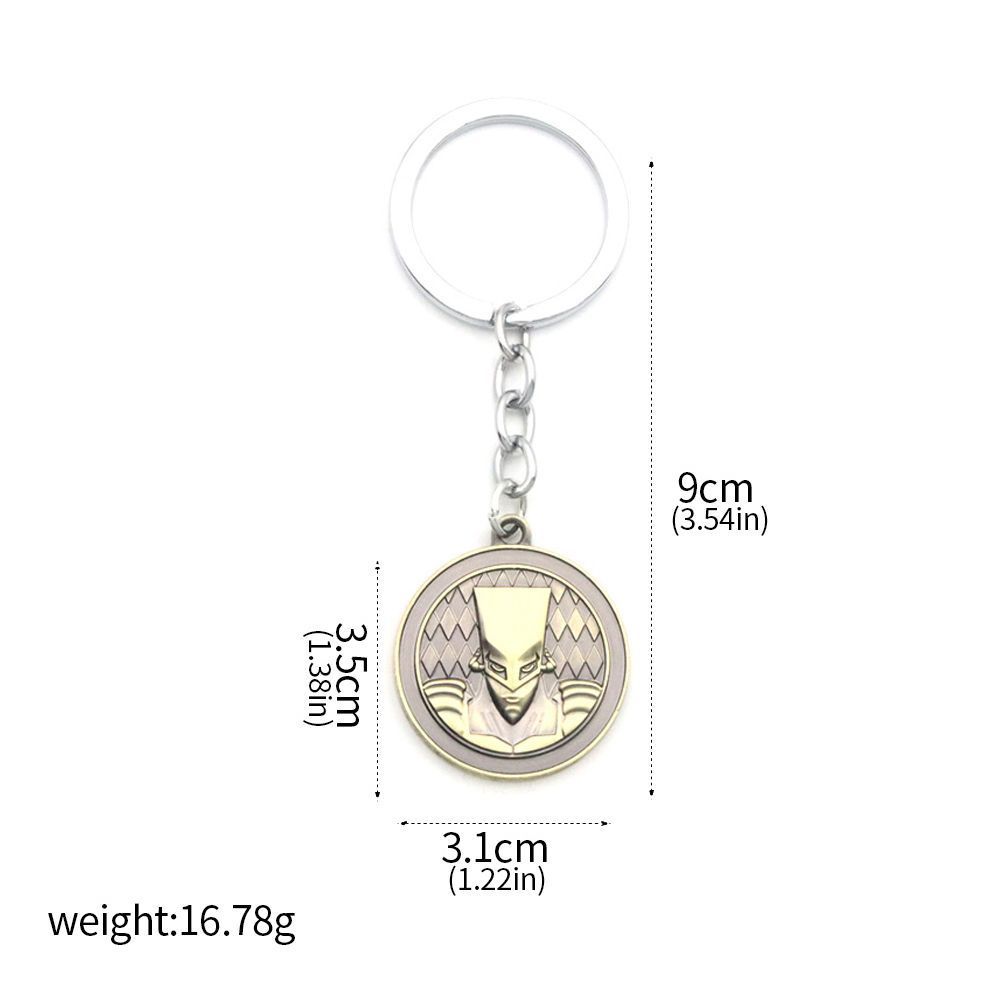 Collana Anime Le Bizzarre Avventure di JoJo Higashikata Josuke Kujo Sostituto Oggetti di Cosplay Portachiavi Ciondolo Per Fan Gioielli Regali