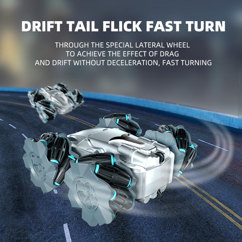 Double-Sided Stunt Drift RC Off-Road Car, Children's 4WD 2.4G Toy