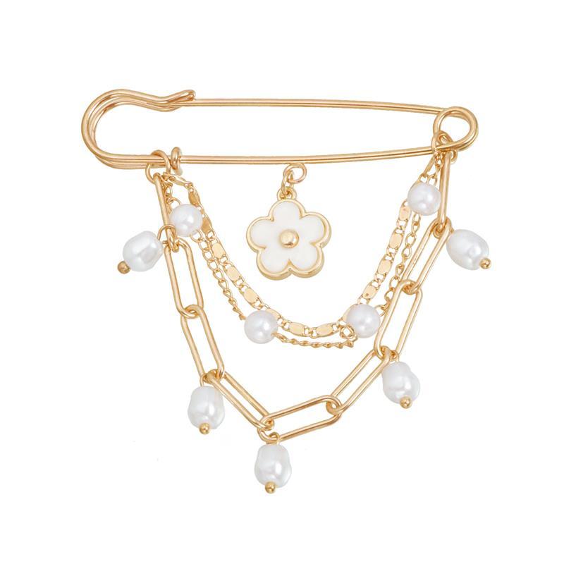 Gioielli Retrò Diamante Stella Amore Perla Catena Frangia Spille Eleganti Abbigliamento Donna Decorazioni Accessori Ciondolo Borsa Spille Completo Regalo