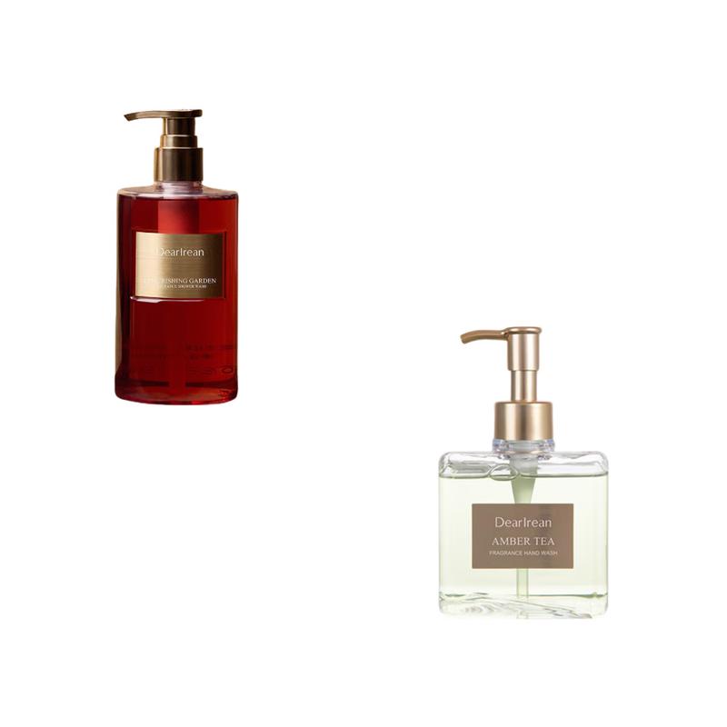 

Floral Garden Shower Gel & Tea Amber Hand Wash Set