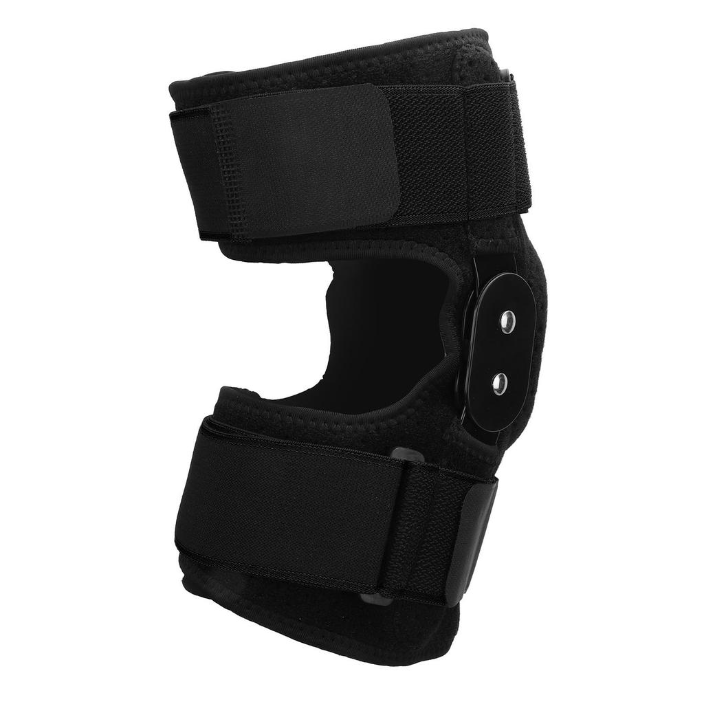 Protective Knee Pad Foldable Aluminum Plate Shock Absorbing Anti Slip Strap Breathable Knee Brace for Running