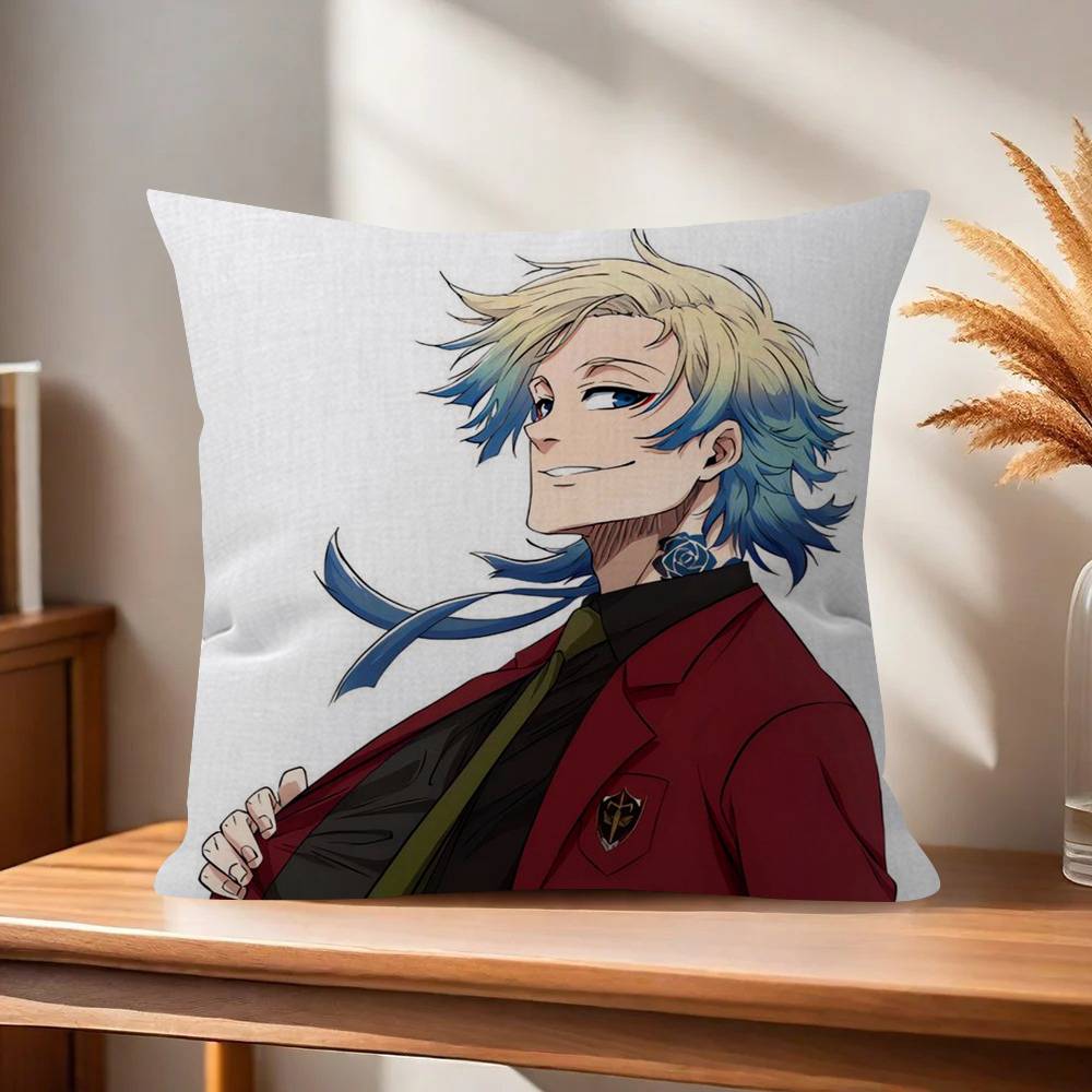 Anime mMichael cool Kaiser  Pillow Gift Home Office Decoration Bedroom Sofa Car Cushion Cover case 45x45