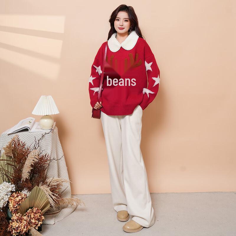 

IMAGINEX Women s Urban Casual Long-Sleeve Sweater One Size