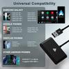 THT-020-2+ Android Auto Wireless CarPlay Adapter Android Auto Wired To Wireless Converter Support USB and Type-C Port