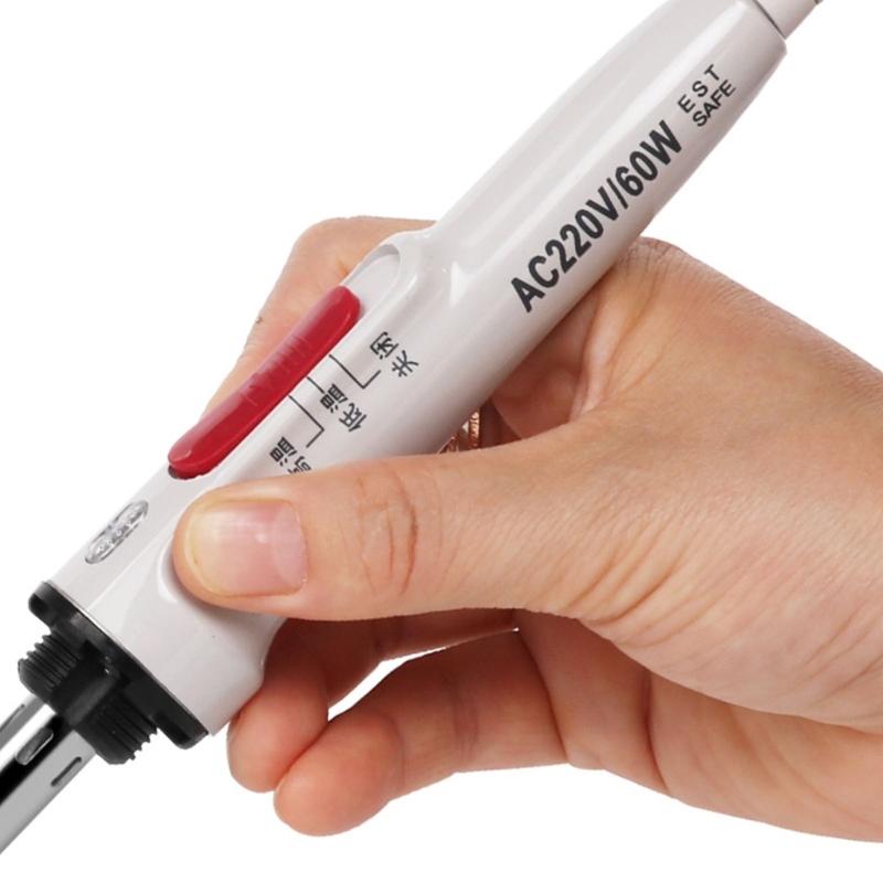 Professional 60W Adjustable Double Temperature Welding Tool Featuring 30s Heat Up & Safety Protective For Industrial Use