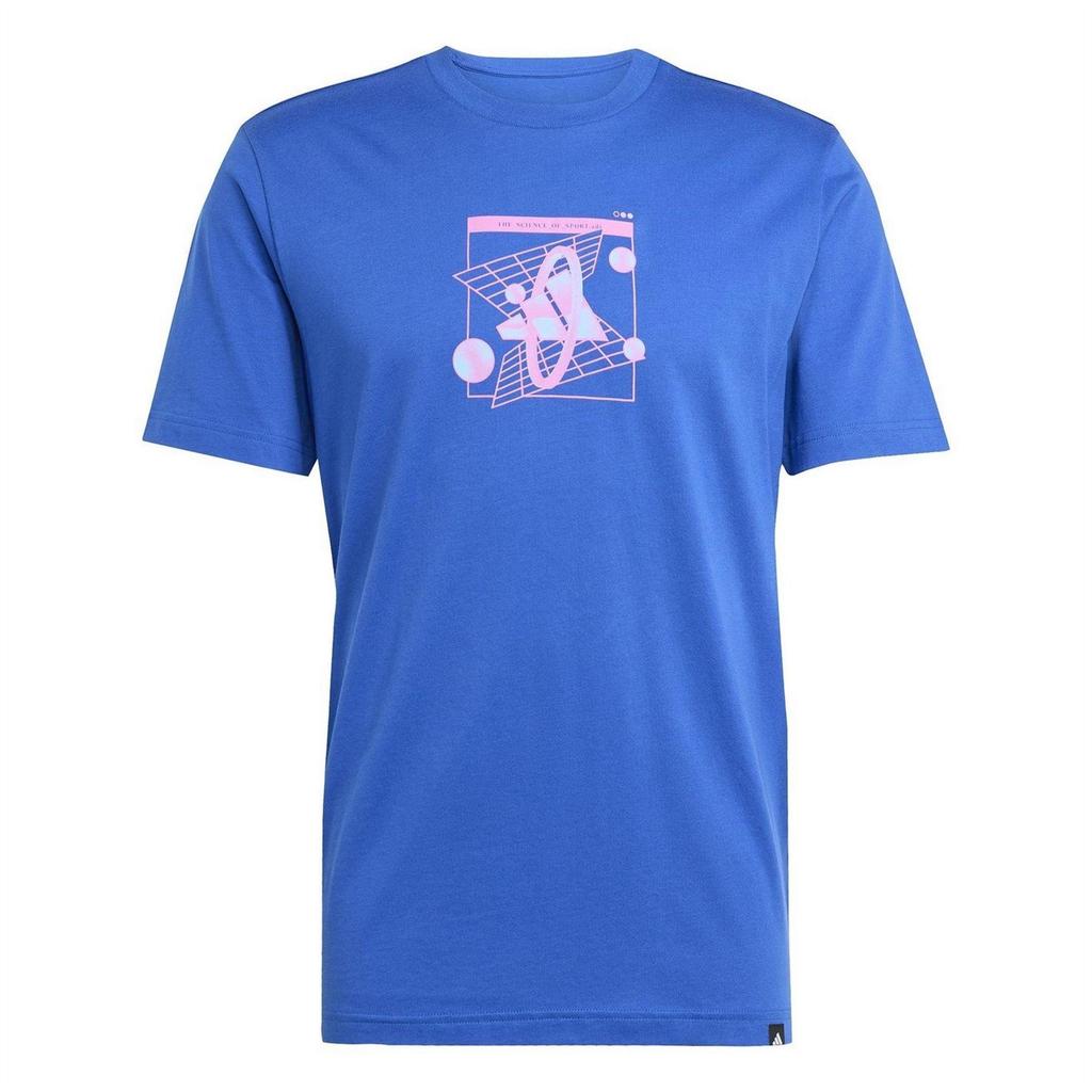 Adidas Mens Retro Futurism Graphic T-Shirt