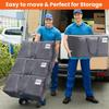BlissTotes Large Moving Bags, Storage Bags with Zippers, Handles Moving Supplies with lids, Heavy Duty Totes for Storage Bags for Space Saving,