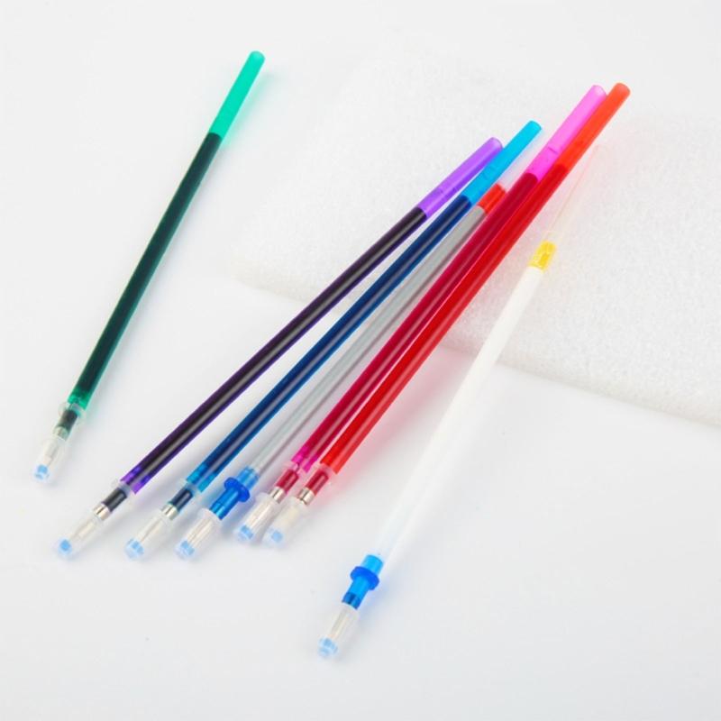 Water-Soluble Pen Refill Auto-Vanishing Pen Refill Water Erasable Fabric Marking Pen Refill Disappearing Fabric Marker
