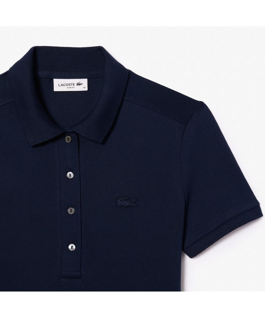 Lacoste Women'S Slim Fit Mini Pique Polo Dress Ef5473-55G 166