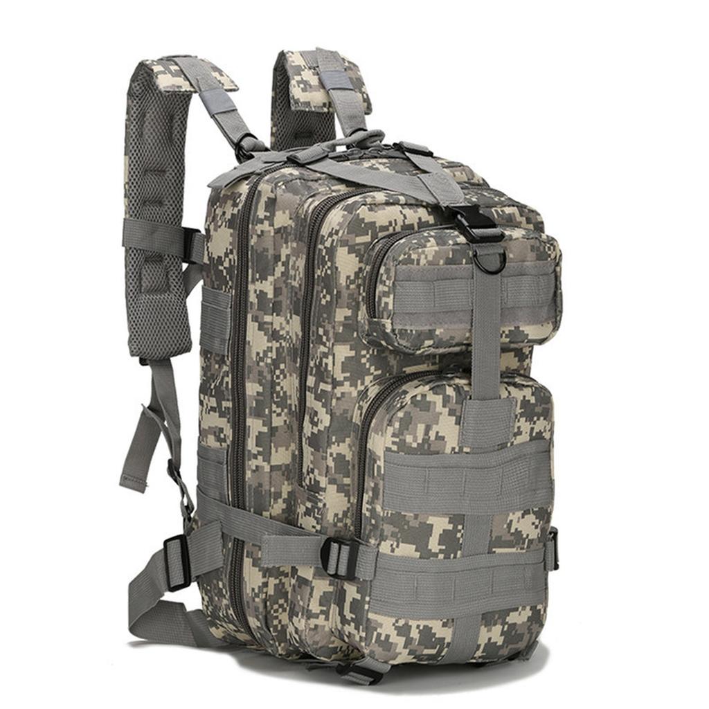 30L Tasche Outdoor Sport Bergsteigen Tasche Oxford Camouflage 3p Rucksack für Camping Reisen 11 Farben