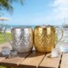 Artistic Thai Style Metal Cup With Excellent Chilling Properties Outdoor Drinking Vessel For Refreshing Summer Drink