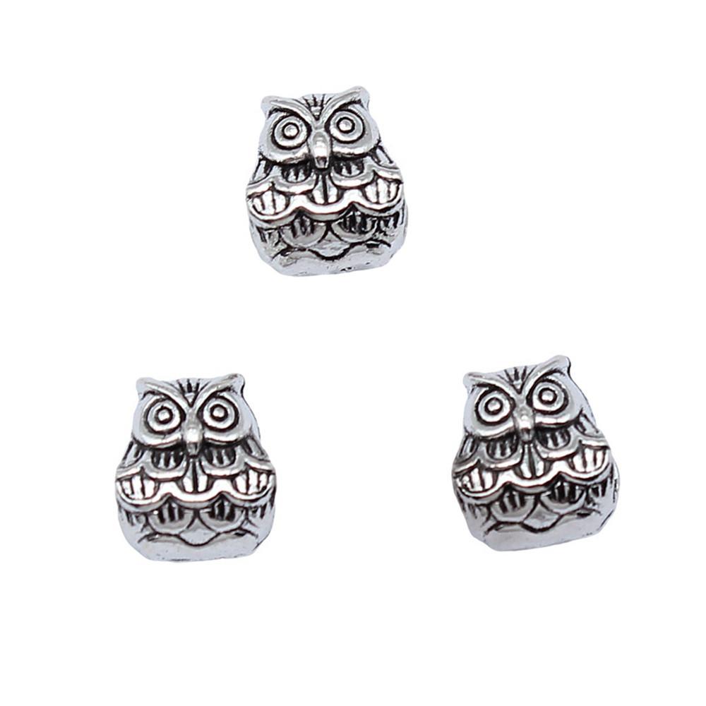 Animal Spacer Beads Large Hole Charms For Necklace Jewelry Making Starter Kit