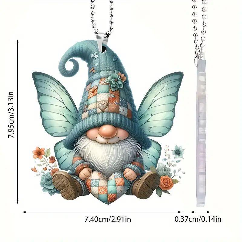 

Cartoon Acrylic Playful Car Pendant Christmas Tree For Decorative Auto Accessories