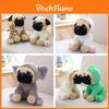 Jucării de pluș adorabile, mari, 8" Cățel Pug în 7 costume unice, Jucărie moale de îmbrățișat