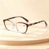 Fashion Cat Eye Reading Glasses Women Vintage Plastic Anti Blue Light Presbyopia Eyewear Hyperopia Eyeglasses Men +1 0 Colorful