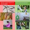 Stainless Steel Garden Hose Holder Wall Mount Water Hose Hanger Water Hose Holder for Outside Yard