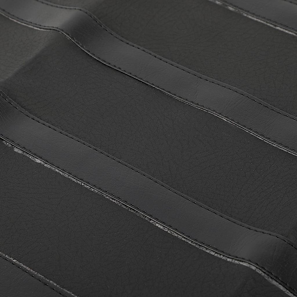 ATV Seat Cover Non-Slip Soft Waterproof for Arctic Cat 4X4 2X4 1996-2005 250 300 400 454 500 Bearcat, High Elastic Leather Black