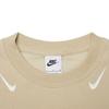 Nike Casual Loose Round Neck Long Sleeve Sweatshirt Women Sweatshirt Beige DD5611-206