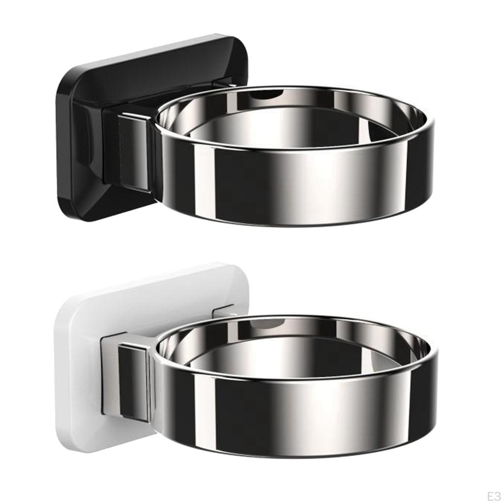Punch- Dryer Storage Rack Holder for Bathroom Household No Drilling Hair