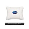 For Subaru BRZ Crosstrek Legacy XV Forester WRX 2006 STI Suede Car Neck Pillow Headrest Lumbar Support Pillow Spine Protect Key foi0
