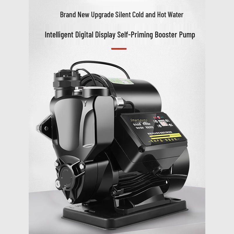 Smart Self-Priming Household Booster Pump 220V for Water Heaters and Solar Systems