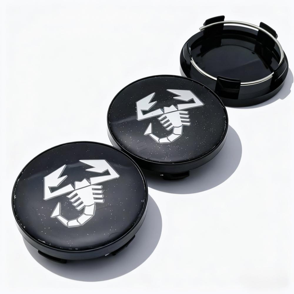 4pcs 58MM 54MM Scorpion Logo Emblem Badge Car Wheel Center Caps Wheel Hubcaps Rim Hub Center Dust Cover Replace Car Accessories