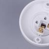 1Pcs Rotatable Straight Oblique E27 Lamp Holder 10A Flat Screw Led Lighting Bulb Head Base 230V White