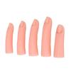 5pcs Nail Art Practice Fake Finger Professional DIY Soft Silicone Training Finger Model with Magnet
