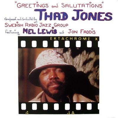 

LP Record THAD JONES RADIOJAZZGRUPPEN MEL L Greetings And Salutations FLC5001 Four Leaf Clove 1975 Sweden Jazz Used