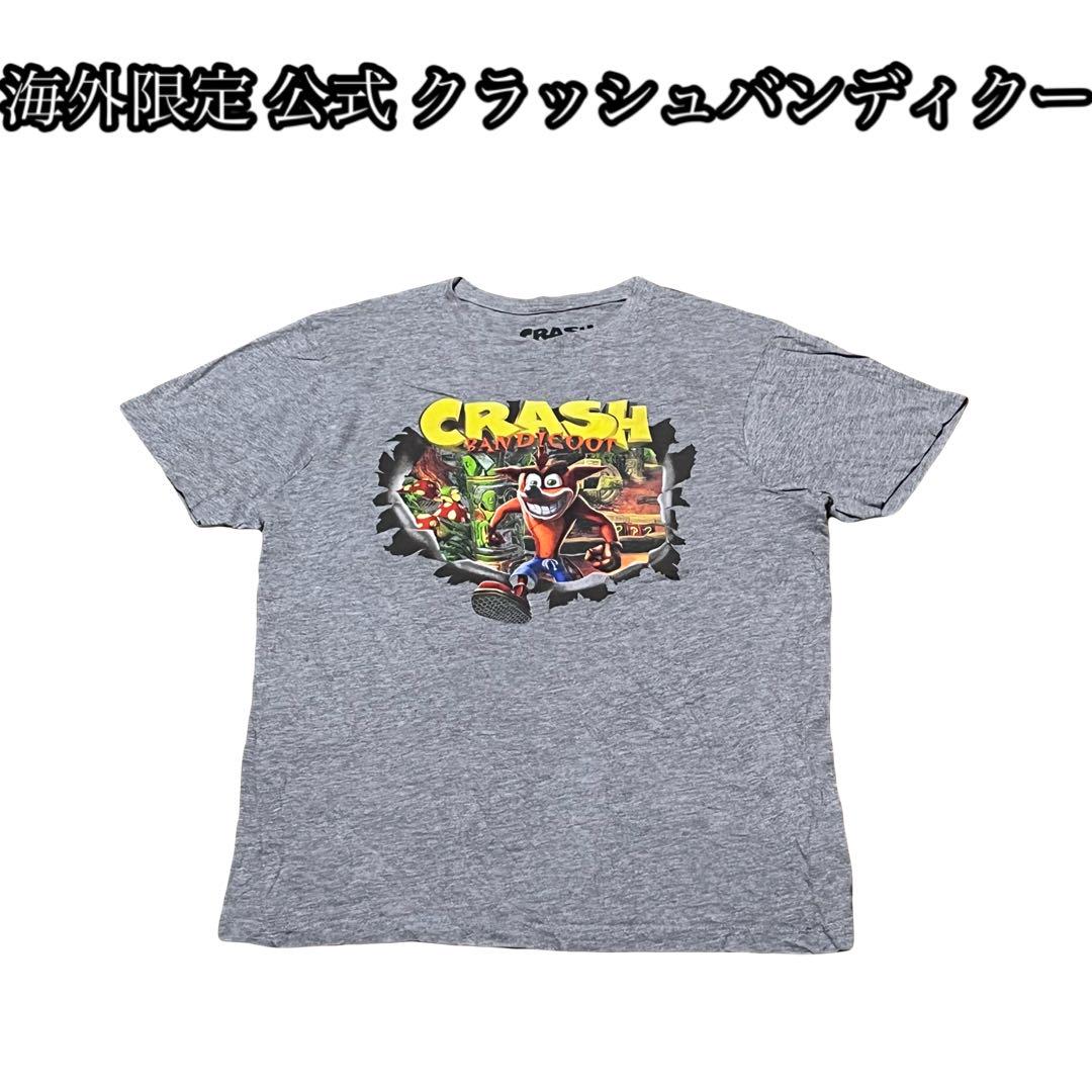 

[USED] 90s Y2K Overseas Company Blood Donation Ringer T-Shirt Old Rare Gray Peace