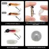 1.5Inch Fishing Lures Fishing Hard Baits Topwater Lures Trout Bass Fishing Lures