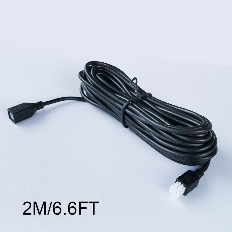 

2.5M/4M 2-контактный удлинитель для парковочных датчиков Parktronic, шнур для парковочного датчика заднего хода автомобиля, резервный радар, водонепроницаемый удлинитель