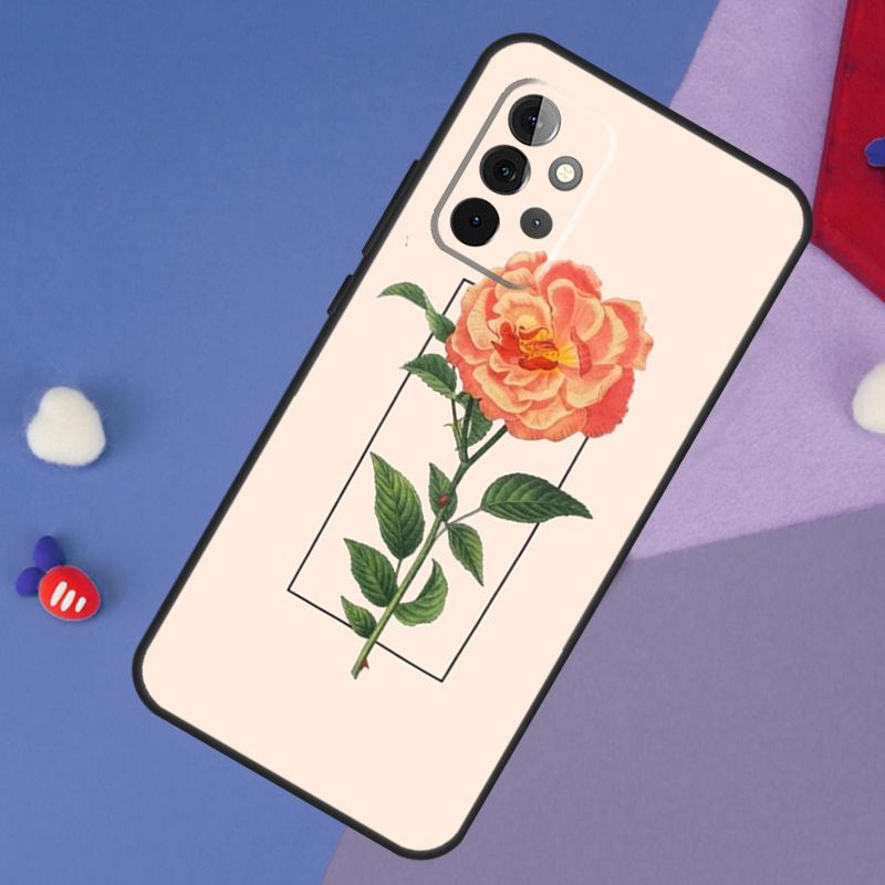 Aesthetics Flower Case For Samsung Galaxy A55 A35 A32 A12 A22 A52 A06 A54 A34 A14 A56 A36 A26 A16 A13 A53 A15