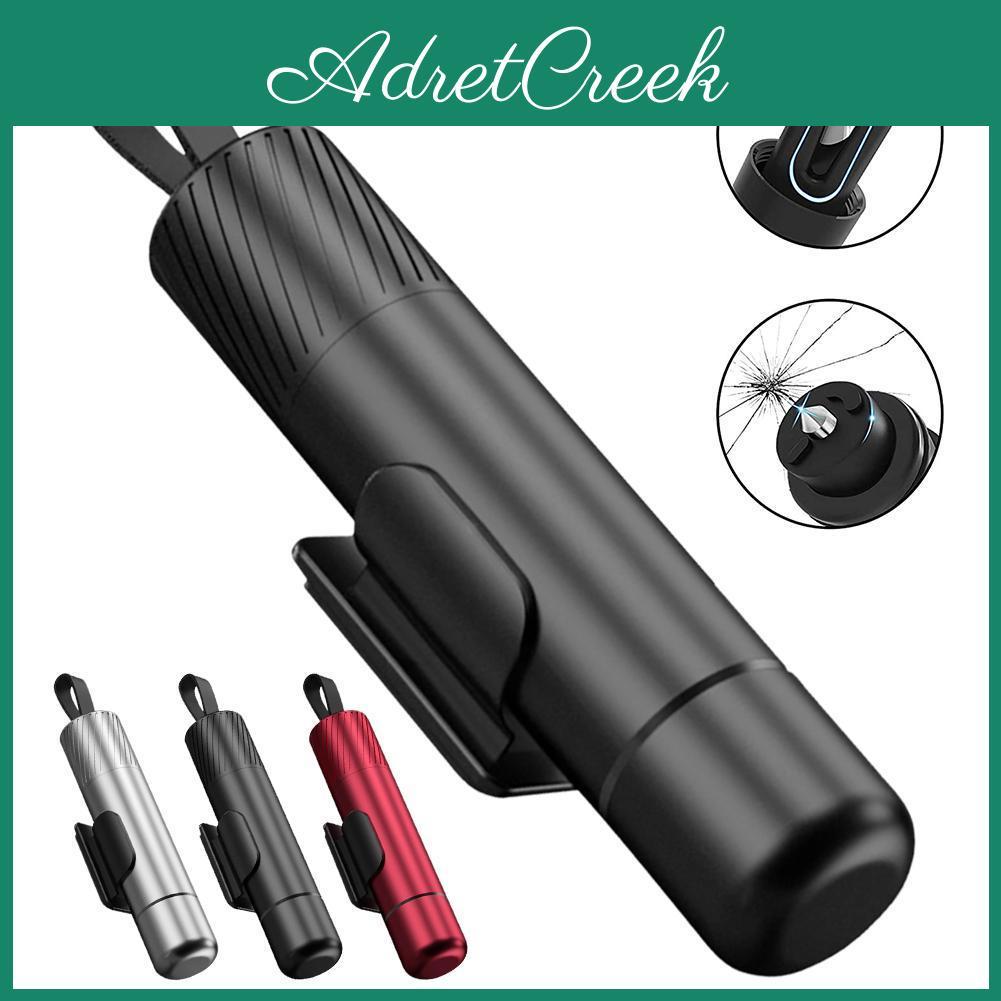 Emergency Tool Alloy Car Escape With 2in1 Car Safety Hammer Window Glass Breaker And Seat Belt Cutter