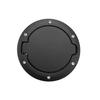 For Jeep Wrangler JK 2007-2017 Fuel Tank Cover Car Oil Tank Cap Cover Chrome Black Styling Accessories