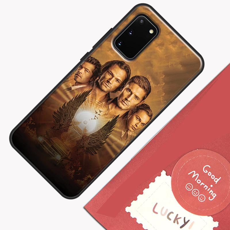 Supernatural TV Case For Samsung Galaxy S22 S21 S23 Ultra Note 20 S8 S9 S10 Note 10 Plus S20 FE Back Cover