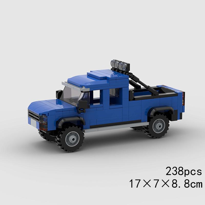 MOC Off Road Car Building Blocks Pickup Truck Bricks Cross Country Jeep SUV Humvee Speed Race City Overland Technical vehicle